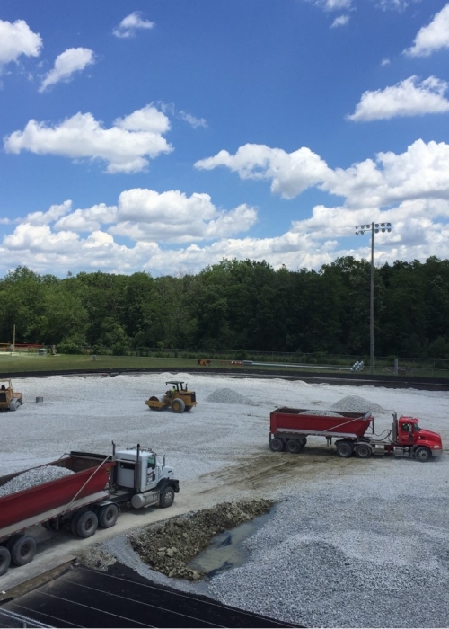 HS Turf Install